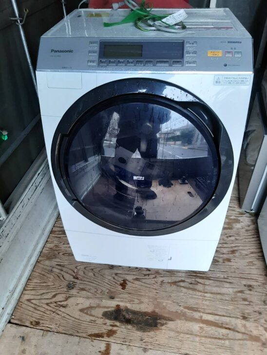 ドラム式洗濯乾燥機 パナソニック NA-VX7800L 出張対応いたしました。