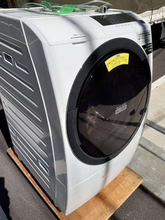 ドラム式洗濯乾燥機 日立 BD-SG100CL 出張に伺いました。