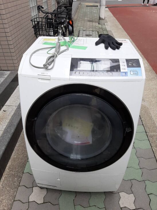 ドラム式洗濯乾燥機 日立 BD-S8600L 出張査定しました。