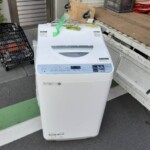 洗濯乾燥機（シャープ ES-TX5D-S）を出張査定しました