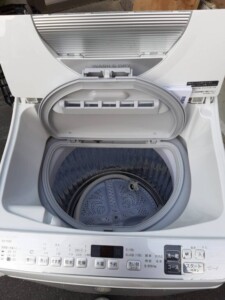 SHARP(シャープ)5.5kg 全自動電気洗濯乾燥機 ES-TX5D-S 2020