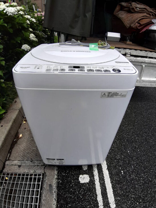 シャープ　全自動洗濯機　S-G60TC