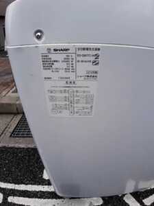 シャープ 全自動洗濯機 S-G60TC