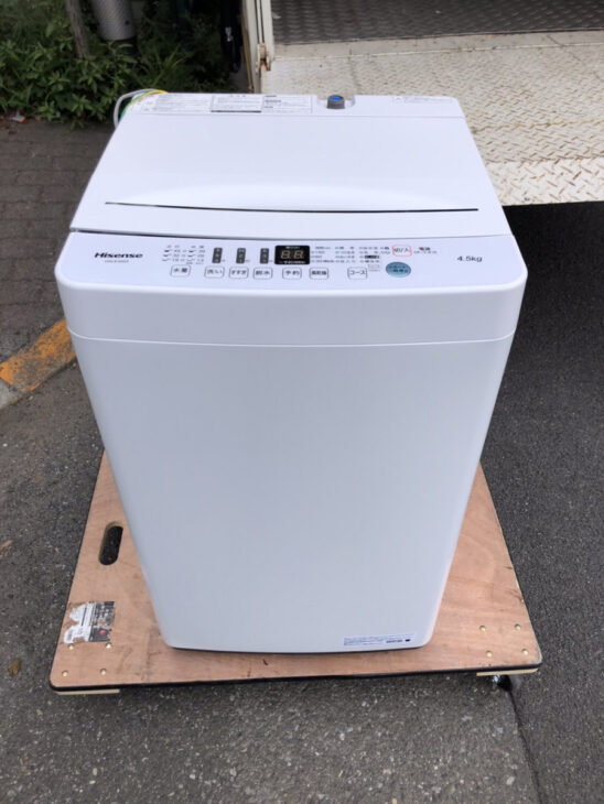 ⭐️Hisense⭐️全自動洗濯機　2018年 5.5kg 大阪市近郊配送無料