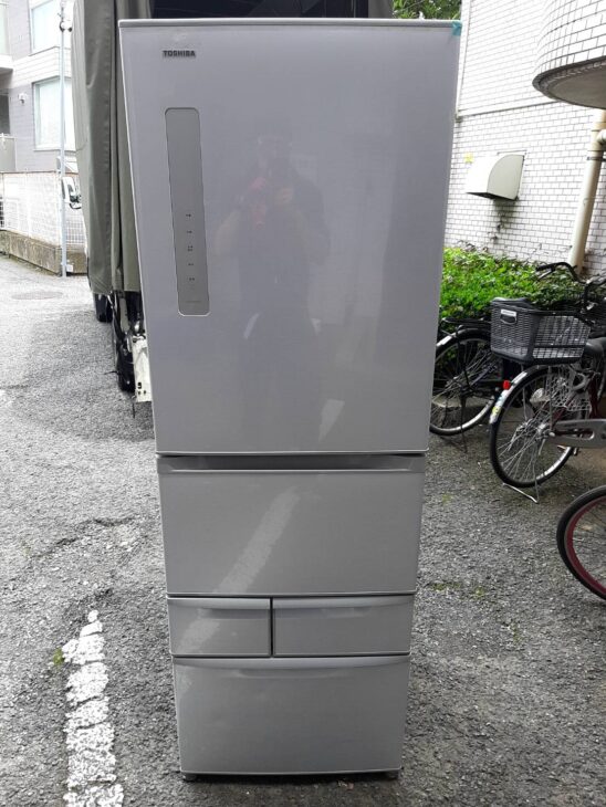 TOSHIBA（東芝）　426L　5ドア冷凍冷蔵庫　GR-G43-G 2015