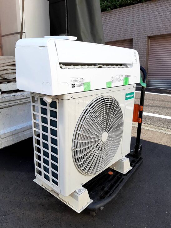 大型家電】 港区のお客様よりHisense（ハイセンス）のルームエアコン