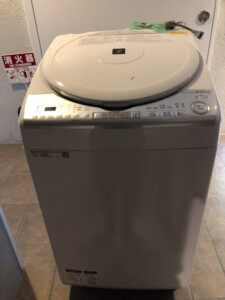 SHARP（シャープ）8.0キロ　全自動洗濯乾燥機　ES-TX8C 2019