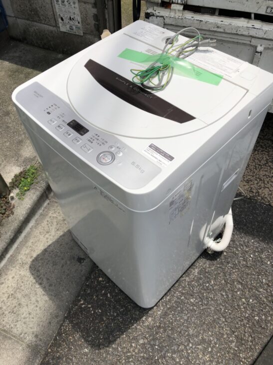 SHARP（シャープ）全自動洗濯機　ES-GE5B-T　2018