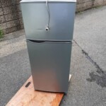 SHARP（シャープ）118L　2ドア冷蔵庫　SJ-H12B-S 2017年製