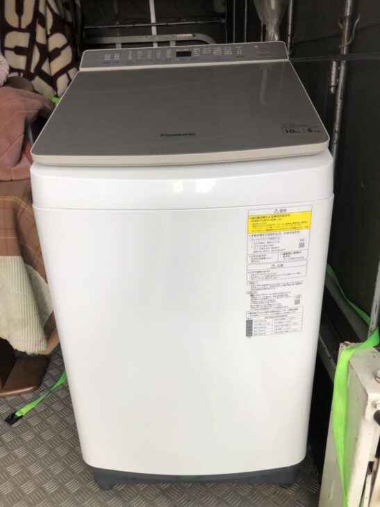 Panasonic電気洗濯乾燥機の査定依頼を頂き、新宿区へ行きました。