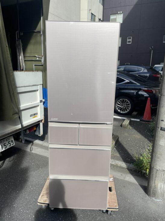 【台東区】三菱 5ドア冷蔵庫 MR-B46Eを出張査定しました。