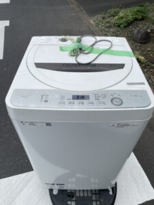 SHARP(シャープ)4.5㎏ 全自動洗濯機 ES-GE4C 2019年製