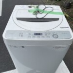SHARP（シャープ）4.5㎏ 全自動洗濯機 ES-GE4C 2019年製