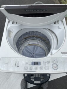 SHARP(シャープ)4.5㎏ 全自動洗濯機 ES-GE4C 2019年製