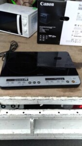 IRIS OHYAMA(アイリスオーヤマ) 2口ihコンロ IHK-W12P-B 2019年製