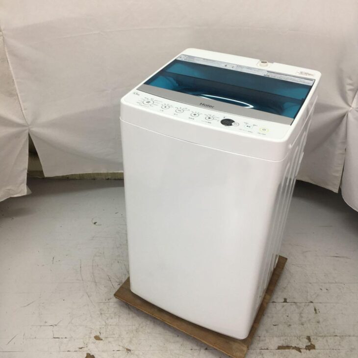 格安新品 Haier ハイアール 全自動 洗濯機 5.5kg JW-C55A-W ホワイト 