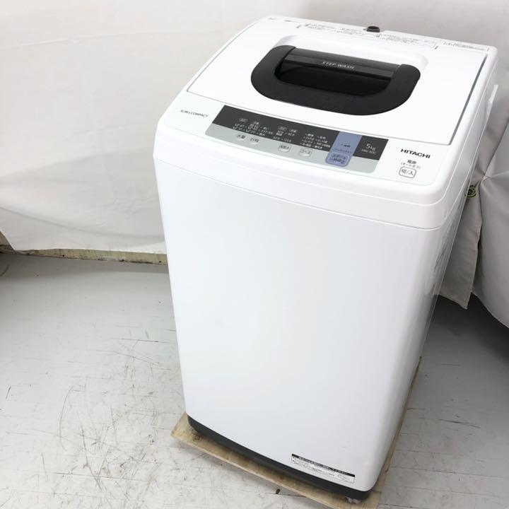 iΦ HITACHI 日立全自動電気洗濯機 NW-50C 5kg 2019年製