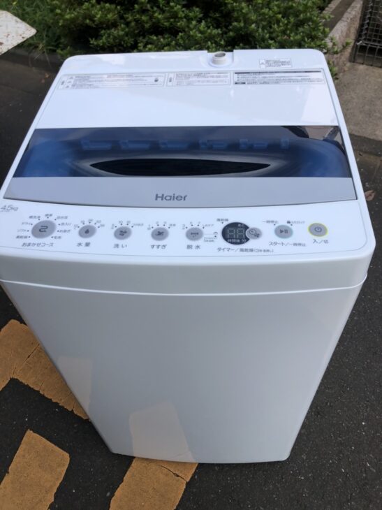 Haier（ハイアール）4.5㎏　全自動洗濯機 JW-C45D 2021年製