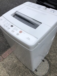AQUA（アクア） 6.0㎏　全自動洗濯機 AQW-S60G　2018年製