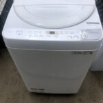 SHARP（シャープ） 6.0kg全自動洗濯機 ES-GE6C-W 2019年製