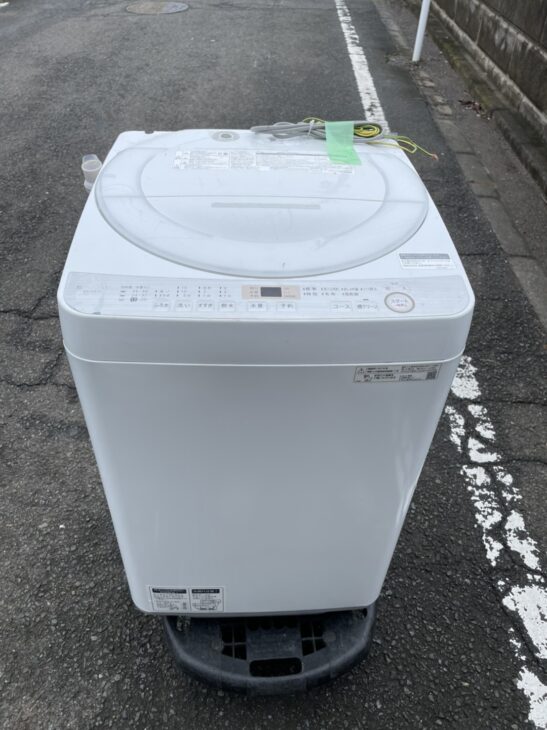 SHARP全自動洗濯機の出張査定の為、世田谷区へ行ってきました。
