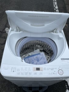 SHARP(シャープ) 7.0㎏ 全自動洗濯機 ES-GE7C 2019年製