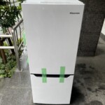 渋谷区にてハイセンス2ドア冷蔵庫をお売り頂き、出張しました。