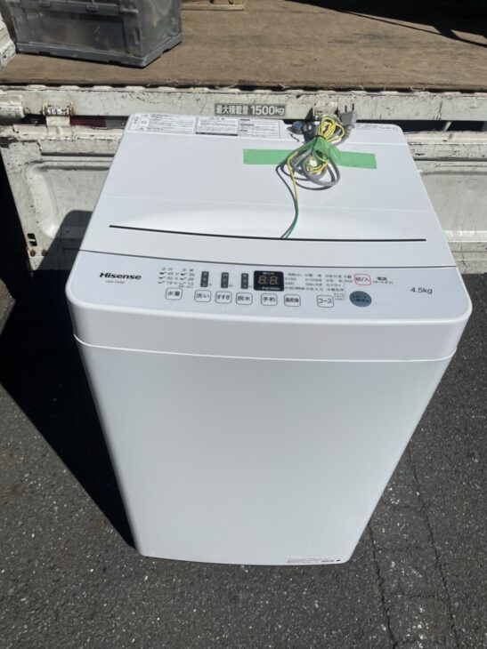 ⭐️Hisense⭐️全自動洗濯機　2018年 5.5kg 大阪市近郊配送無料