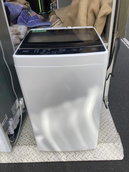 AQUA（アクア） 5.0kg 全自動洗濯機 AQW-G50JJ 2021年製