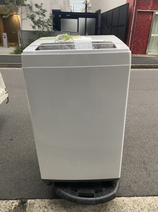 アイリスオーヤマの洗濯機IAW-T602E 2021年製をお売り頂きました。