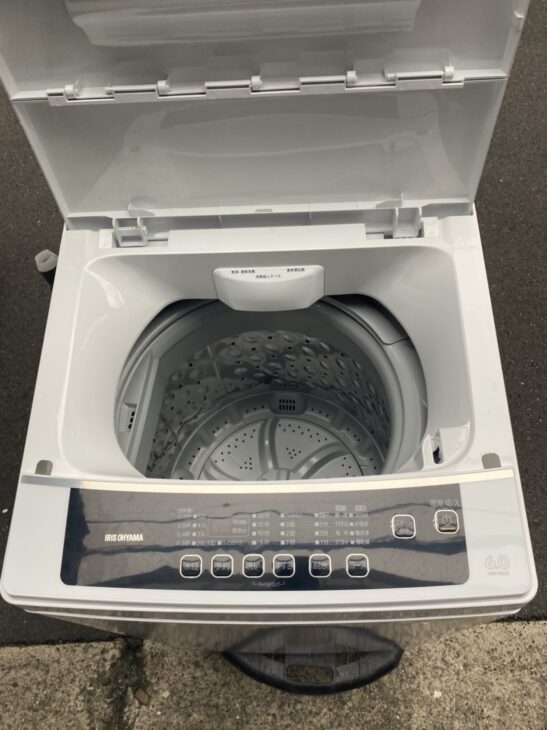 アイリスオーヤマ洗濯機iaw-t602e 【買取されました】 神奈川県川崎市/出張】アイリスオーヤマ(IRIS OHYAMA)2020年製洗濯機