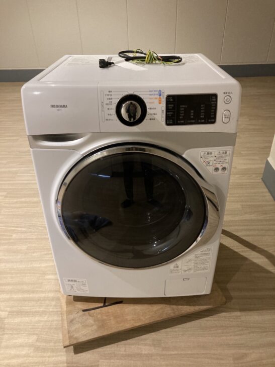 【習志野市】アイリスオーヤマのドラム式洗濯機HD71-WS 2018年製を出張査定しました。