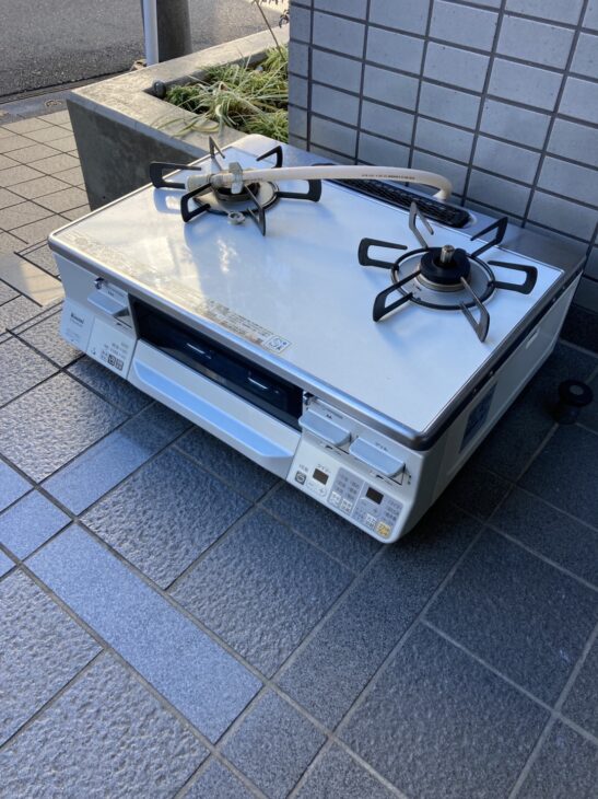 A-1262【リユースのサカイ野々市店】 ガステーブル リンナイ RTS65AWK3RG-WR 2021年製 ※動作チェック＆クリーニング済み anchor_rts65awk3rga-wr-lpg