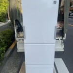 新宿区にてSHARP3ドア冷蔵庫 SJ-GW36E-W 2019年製をお売り頂きました。