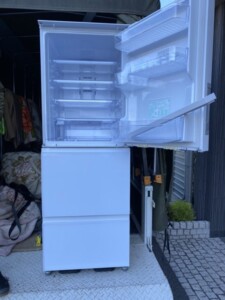 SHARP(シャープ)356L 3ドア冷蔵庫 SJ-GW36E-W 2019年製