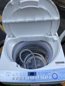 SHARP(シャープ) 7.0㎏ 全自動洗濯機 ES-T711 2019年製