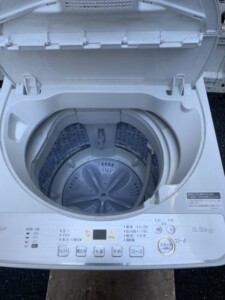 SHARP(シャープ)5.5㎏ 全自動洗濯機 ES-GE5C 2019年製