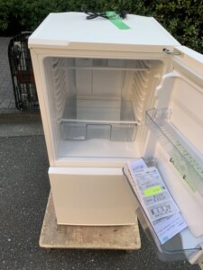 TWINBIRD(ツインバード)110L 2ドア冷蔵庫 HR-F911 2021年製