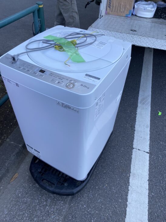 SHARP（シャープ）6.0㎏ 全自動洗濯機 ES-GE6B 2018年製