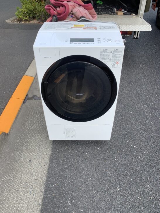 葛飾区にて東芝ドラム式洗濯乾燥機 TW-117A7 2019年製をお売り頂きました