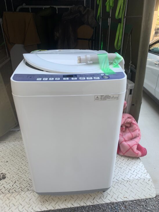 さいたま市にてSHARP全自動洗濯機 ES-T710 2018年製を出張査定致しました。