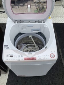 SHARP(シャープ)8.0㎏ 電気洗濯乾燥機 ES-TX8AKS 2017年製