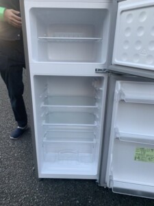 SHARP(シャープ)128L 2ドア冷蔵庫 SJ-H13E-S 2020年製