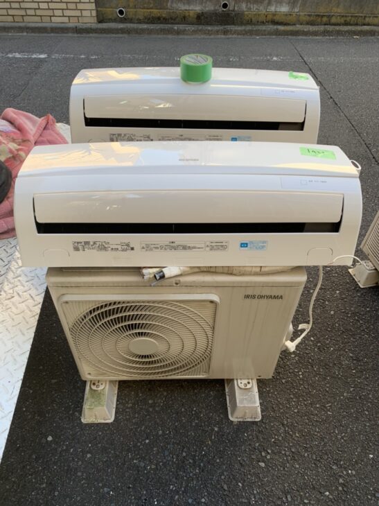 【町田市】アイリスオーヤマのエアコン2台を出張査定致しました。