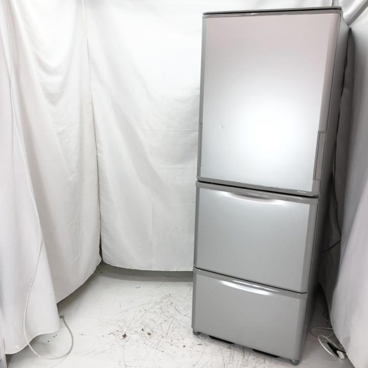 北区】【リサイクルショップ】 2015年シャープ 350L 3ドア冷蔵庫