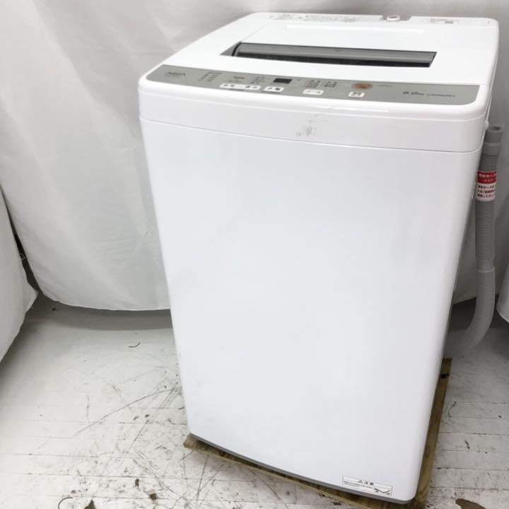 AQUA(アクア) 6kg 簡易乾燥機能付洗濯機 AQW-S60J