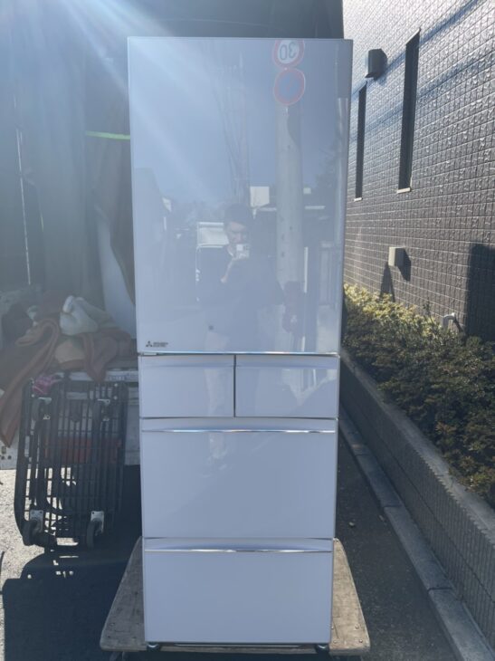 MITSUBISHI（三菱）451L 6ドア冷蔵庫 MR-MB45EL-W2 2019年製