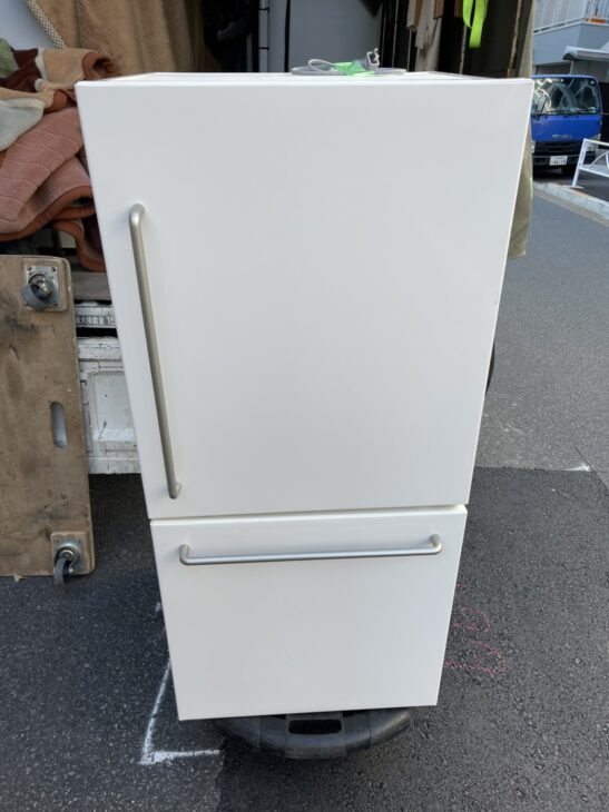 【墨田区】無印良品の2ドア冷蔵庫MJ-R16A 2019年製の出張査定でお伺いしました。