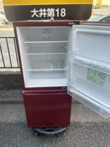 AQUA(アクア)168L 2ドア冷蔵庫 AQR-17JBK 2019年製