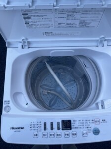 Hisense(ハイセンス)4.5kg 全自動洗濯機 HW-T45D 2021年製
